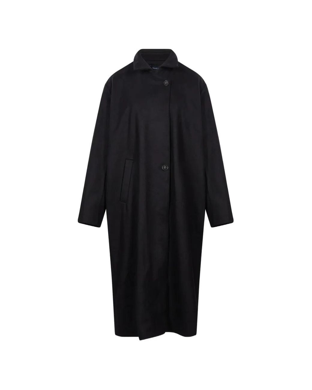 Soeur Black Germain Single-Breasted Coat