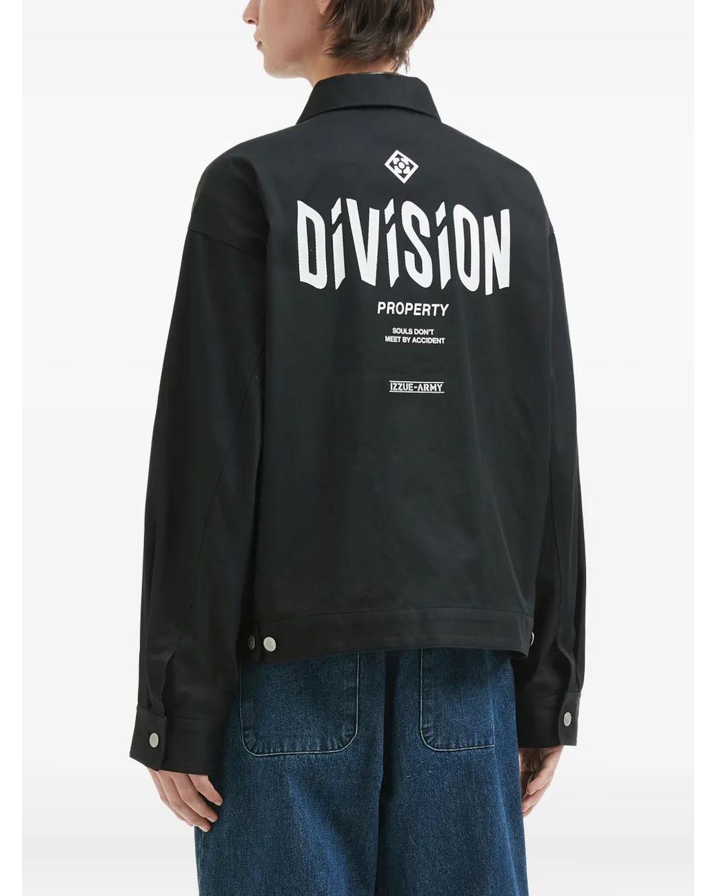 Giacca Con Zip di Izzue in Black da Uomo