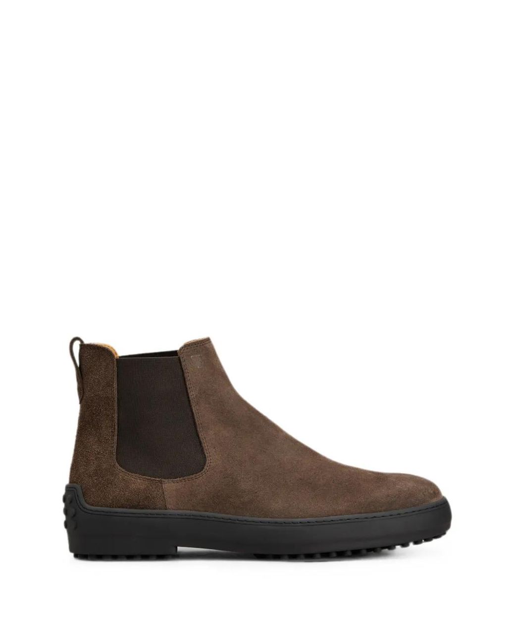 Tod's Brown Chelsea Ankle Boots for men