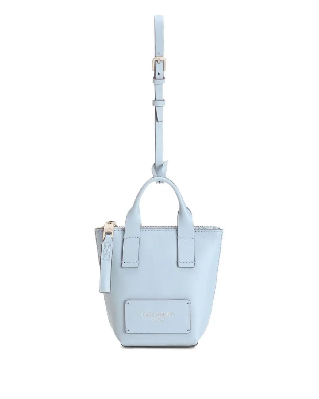Dolce & Gabbana Blue Mini Adamo Bag Charm for men