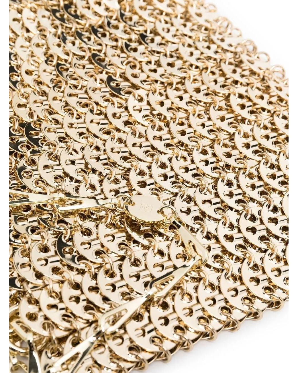 Rabanne Natural Gold 1969 Shoulder Bag
