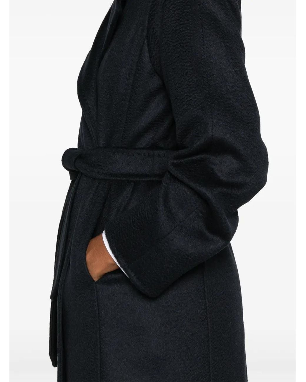 Max Mara Blue Manuela Icon Coat