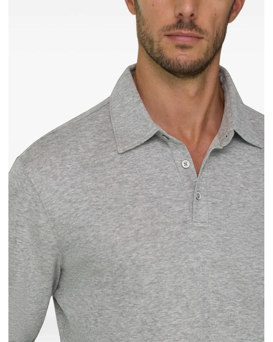 Boggi Gray Polo for men