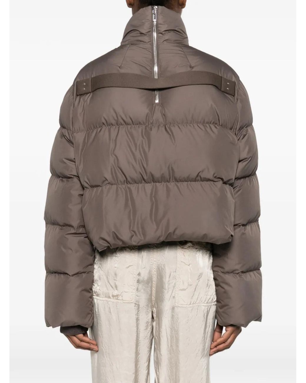 Moncler Brown X Rick Owens Cyclopic Padded Jacket