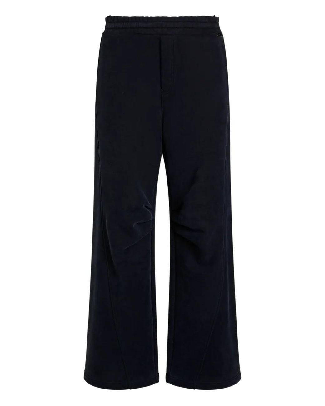 Dolce & Gabbana Blue Sweatpants With Elastic Waist And Inserts for men