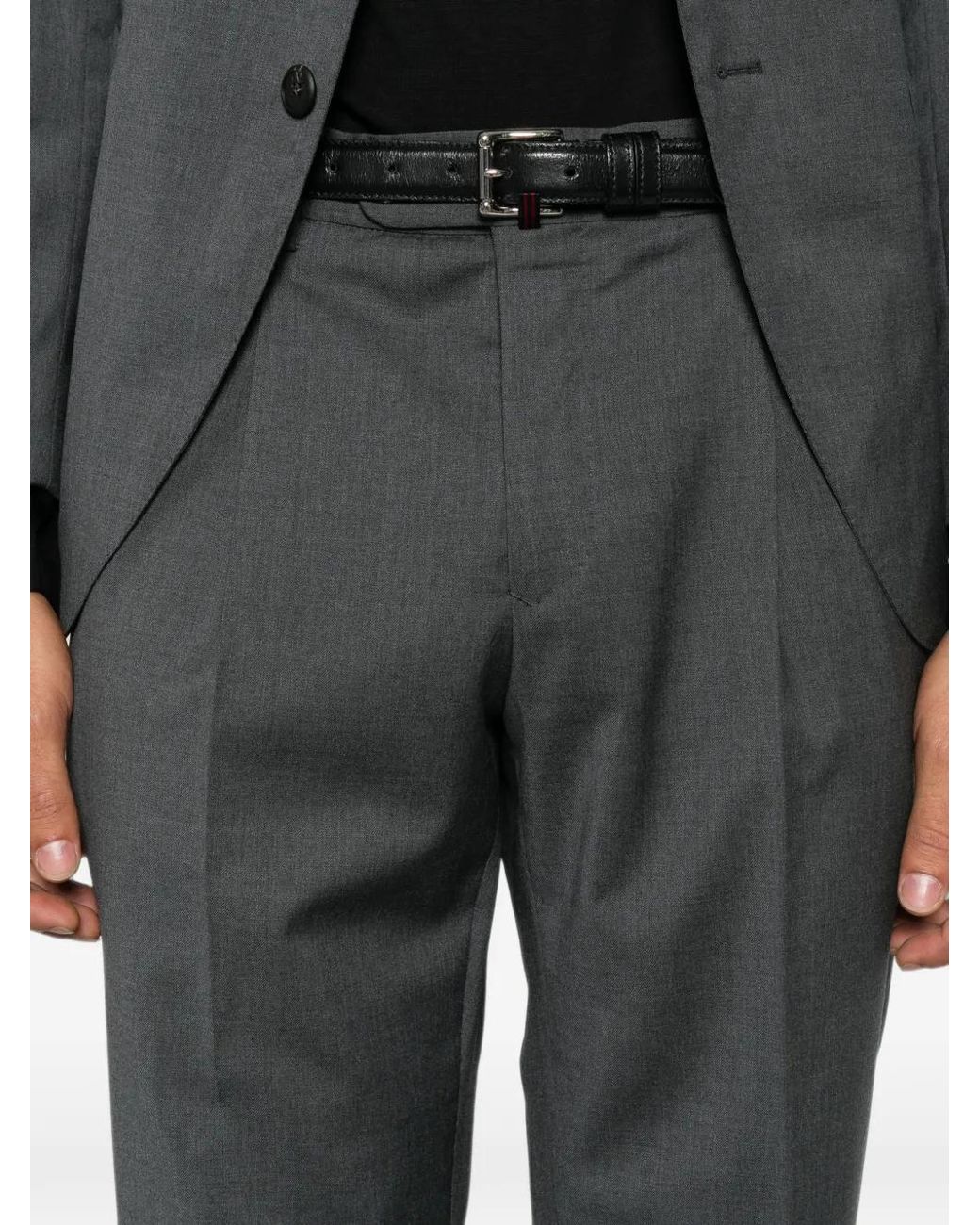 The Gigi Gray Single-Breasted Tailored Suit for men