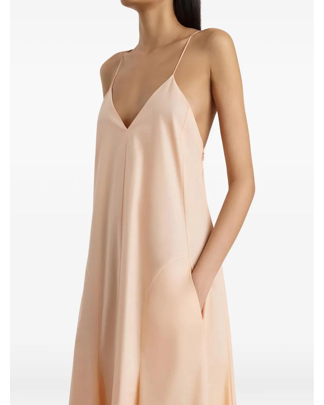 Khaite White Iben Dress