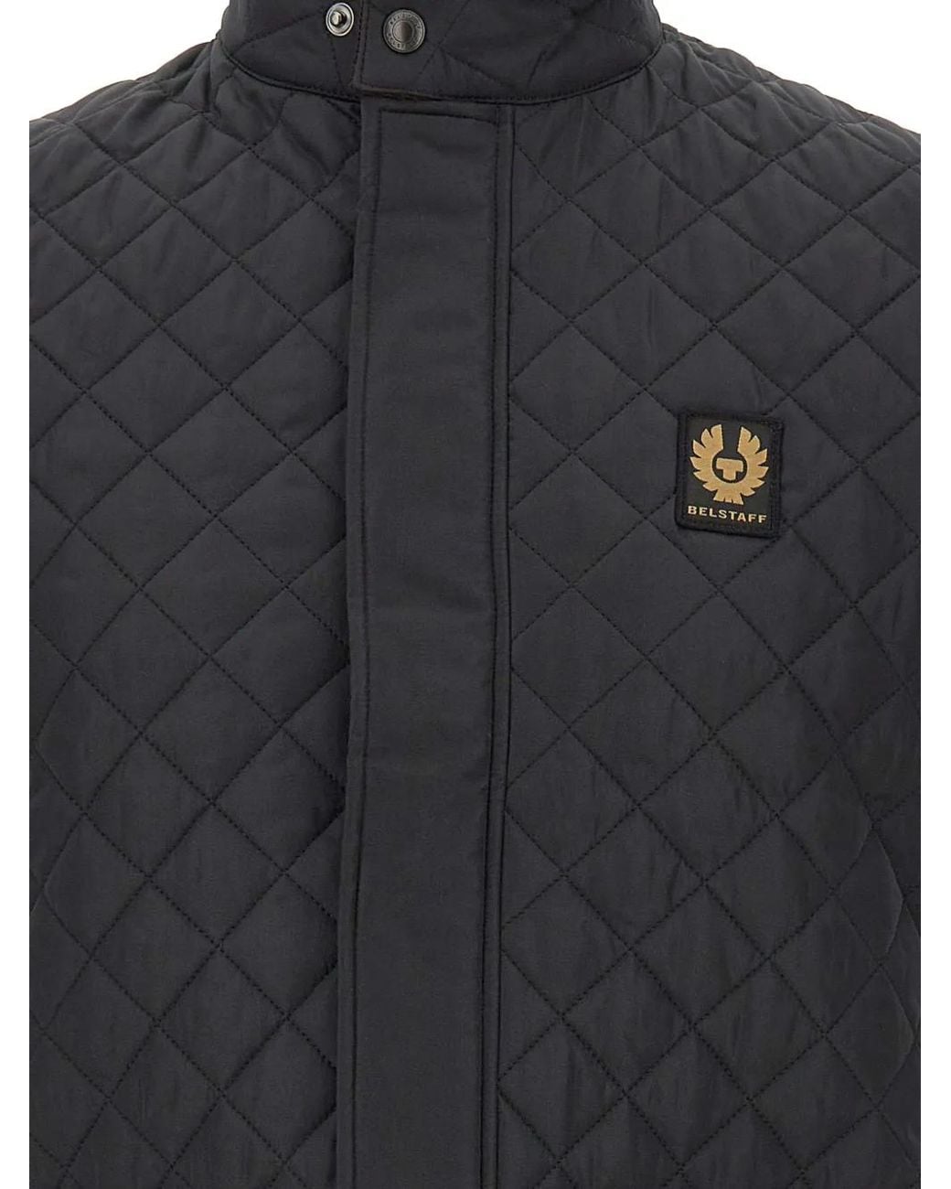 Belstaff Black Icon Quilted Gilet for men