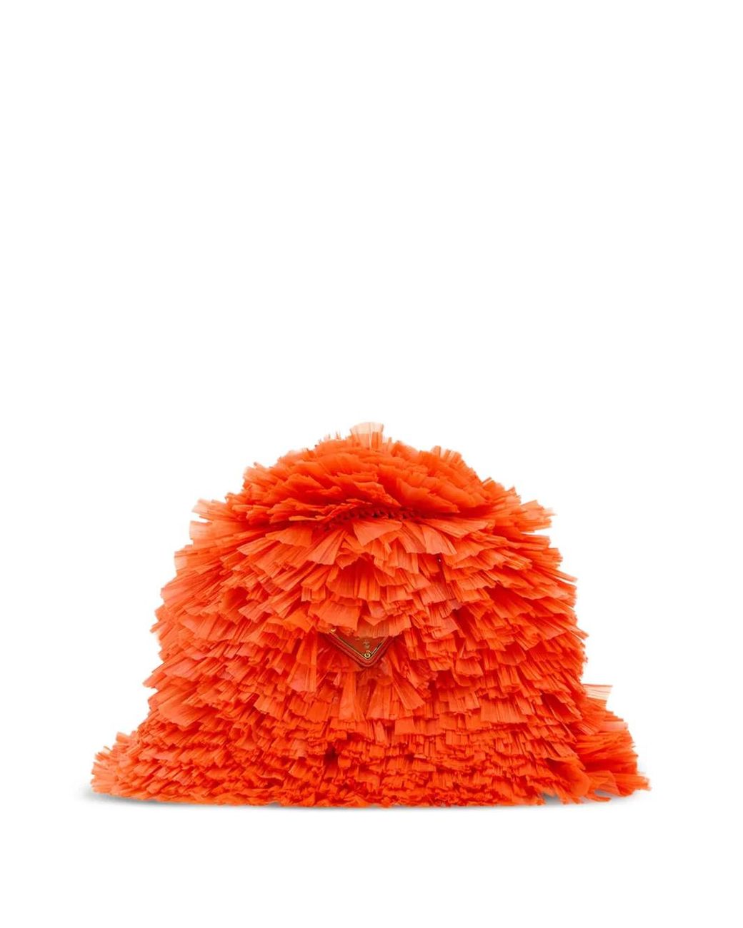 Cappello Con Logo di Prada in Red