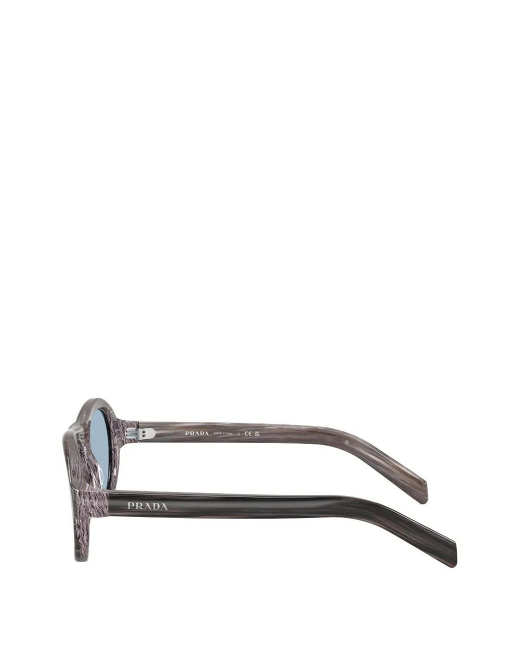 Prada Gray Shadowplay Sunglasses for men