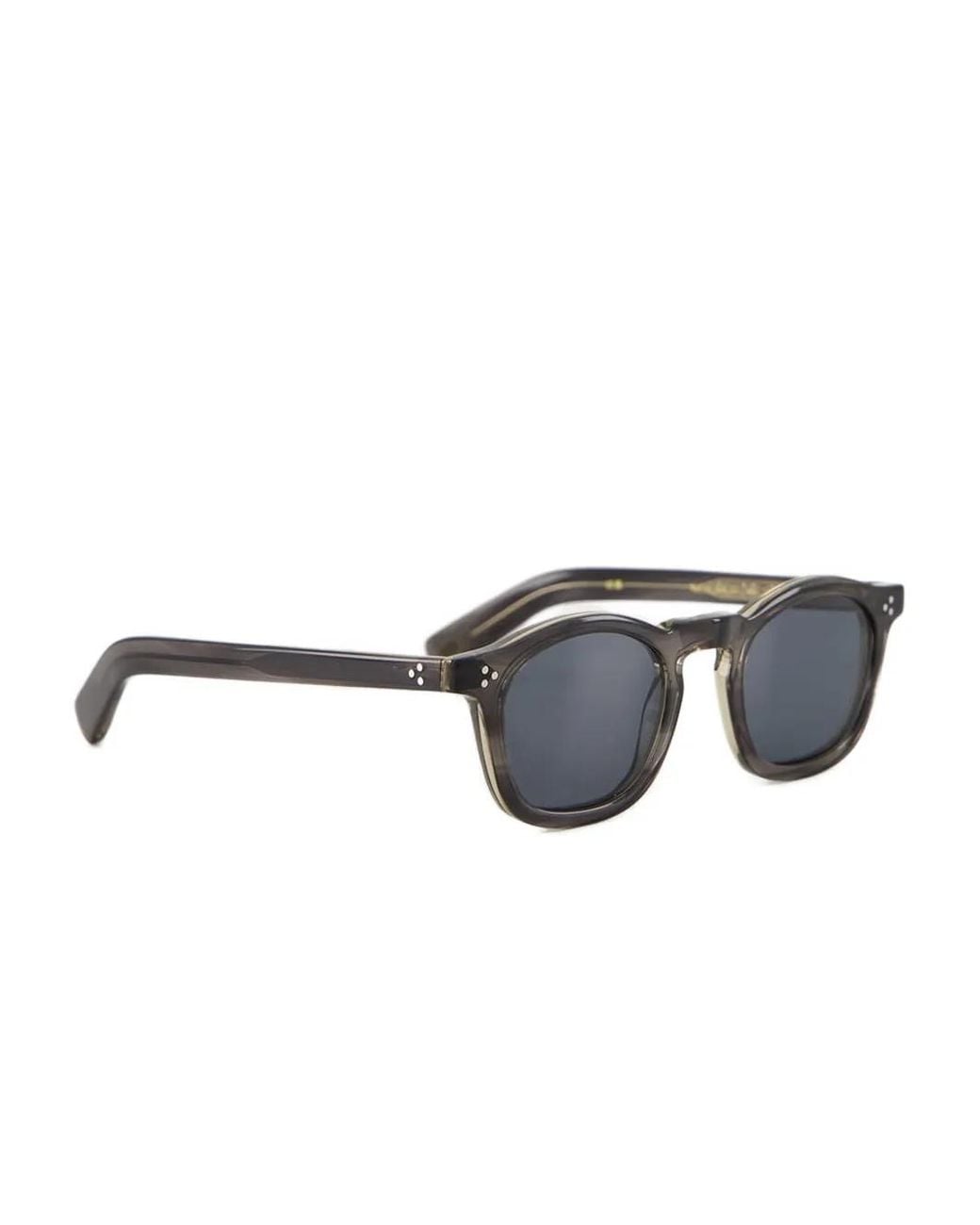 Eyevan 7285 Gray Wenge Sadler Sunglasses for men