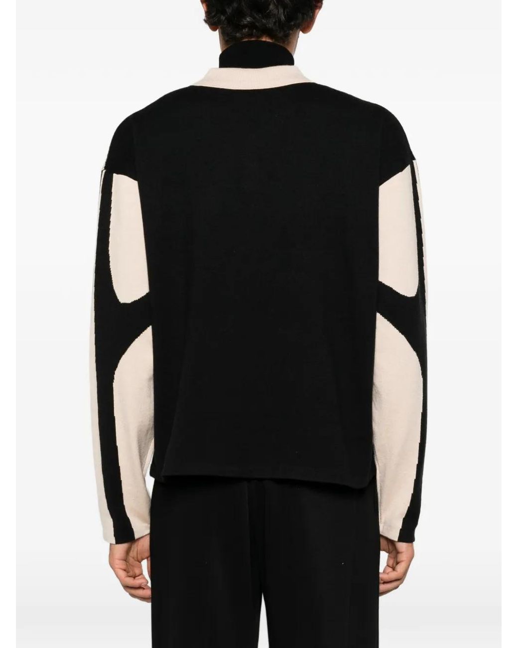 House of Errors Black Polo À Logo Brodé for men