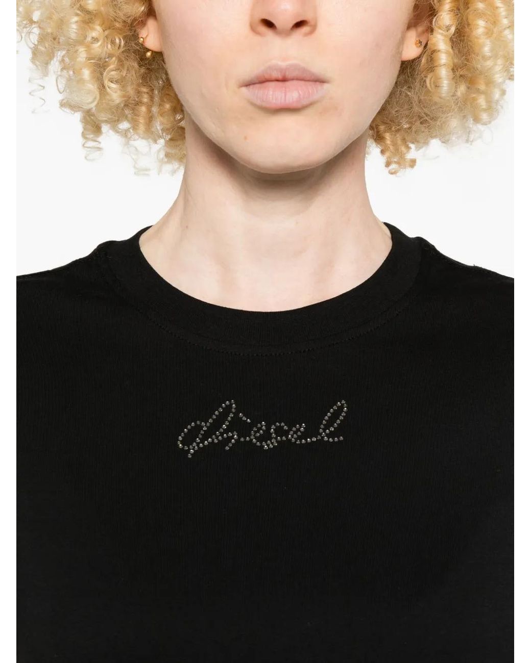 DIESEL Black Logo T-Shirt