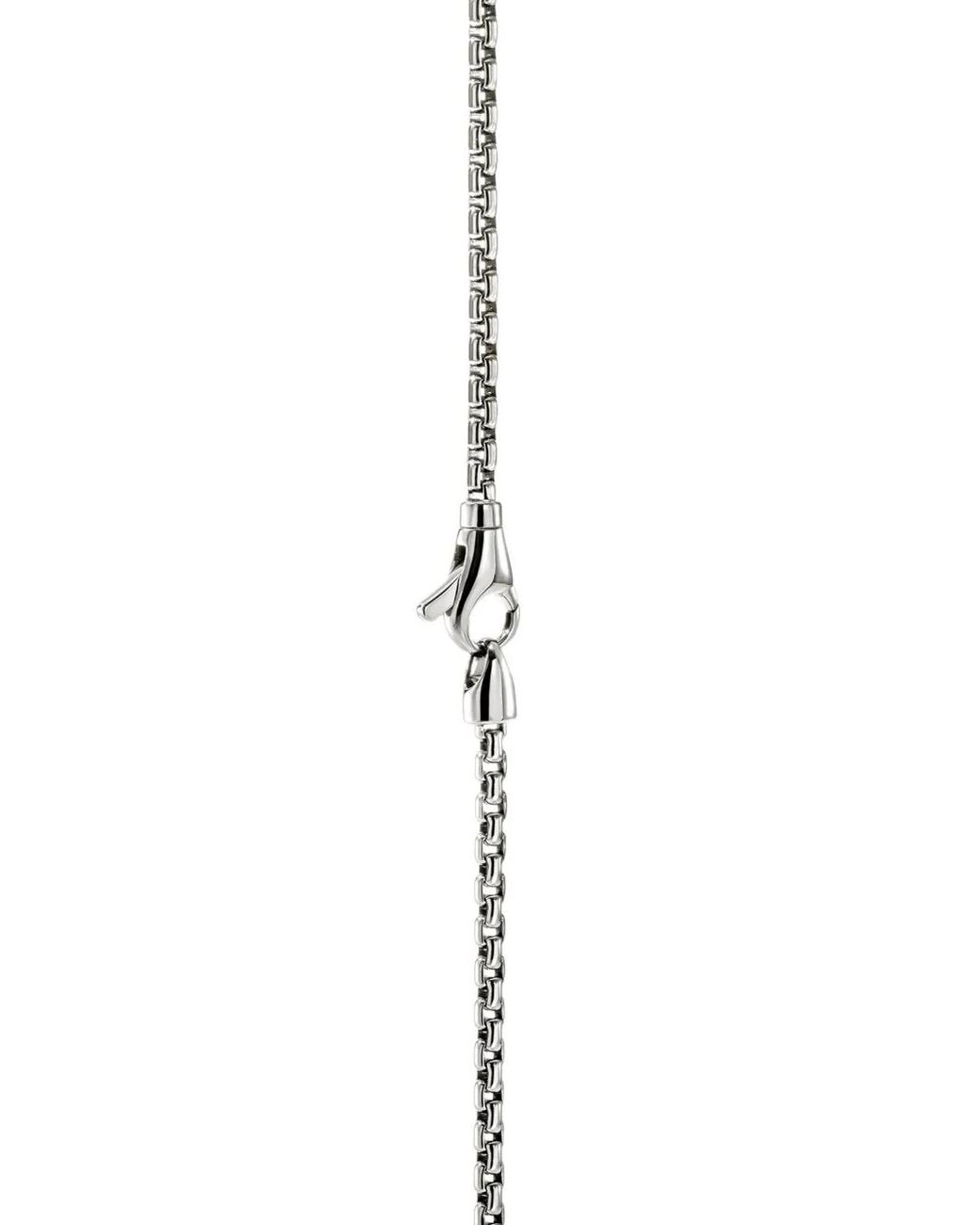 John Hardy Metallic Nailhead Rag Necklace for men