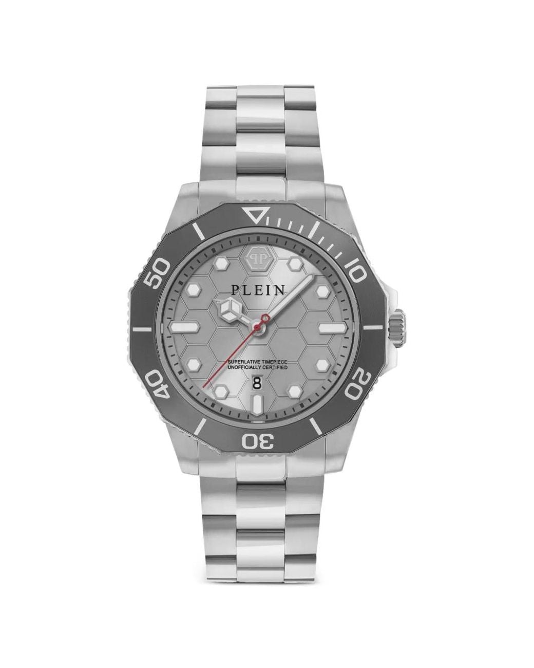 Philipp Plein Gray Aquastorm 44Mm Watch for men