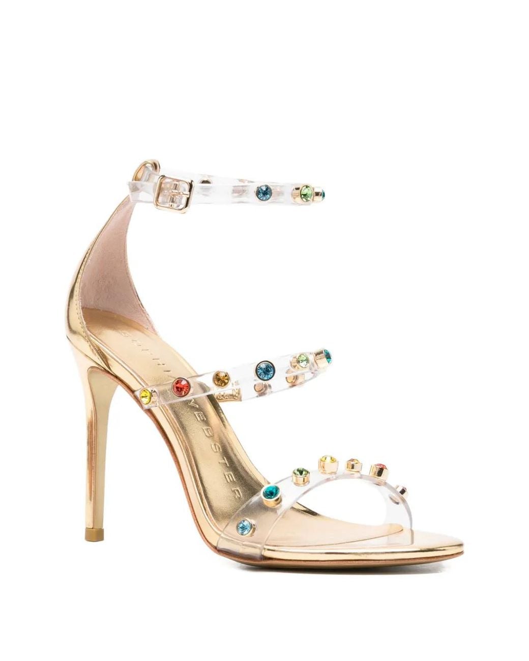 Sophia Webster White Rosalind Heeled Sandals