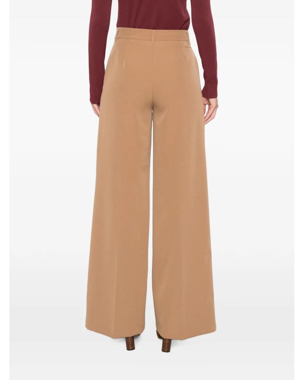 ERMANNO FIRENZE White Palazzo Pants
