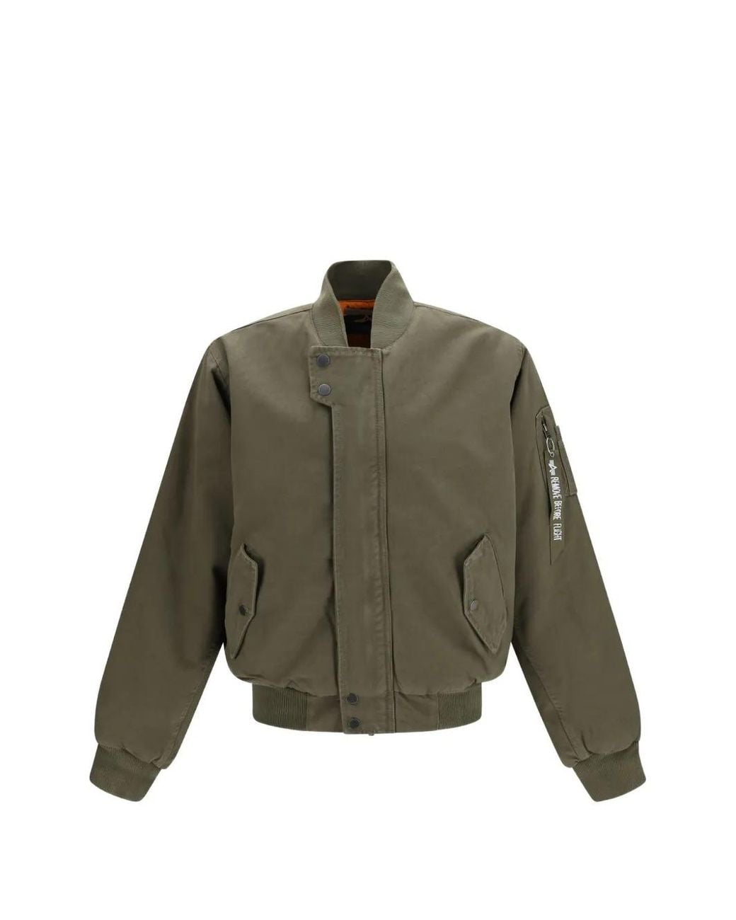 Alpha Industries Green Ma-1 Heritage Bomber Jacket for men