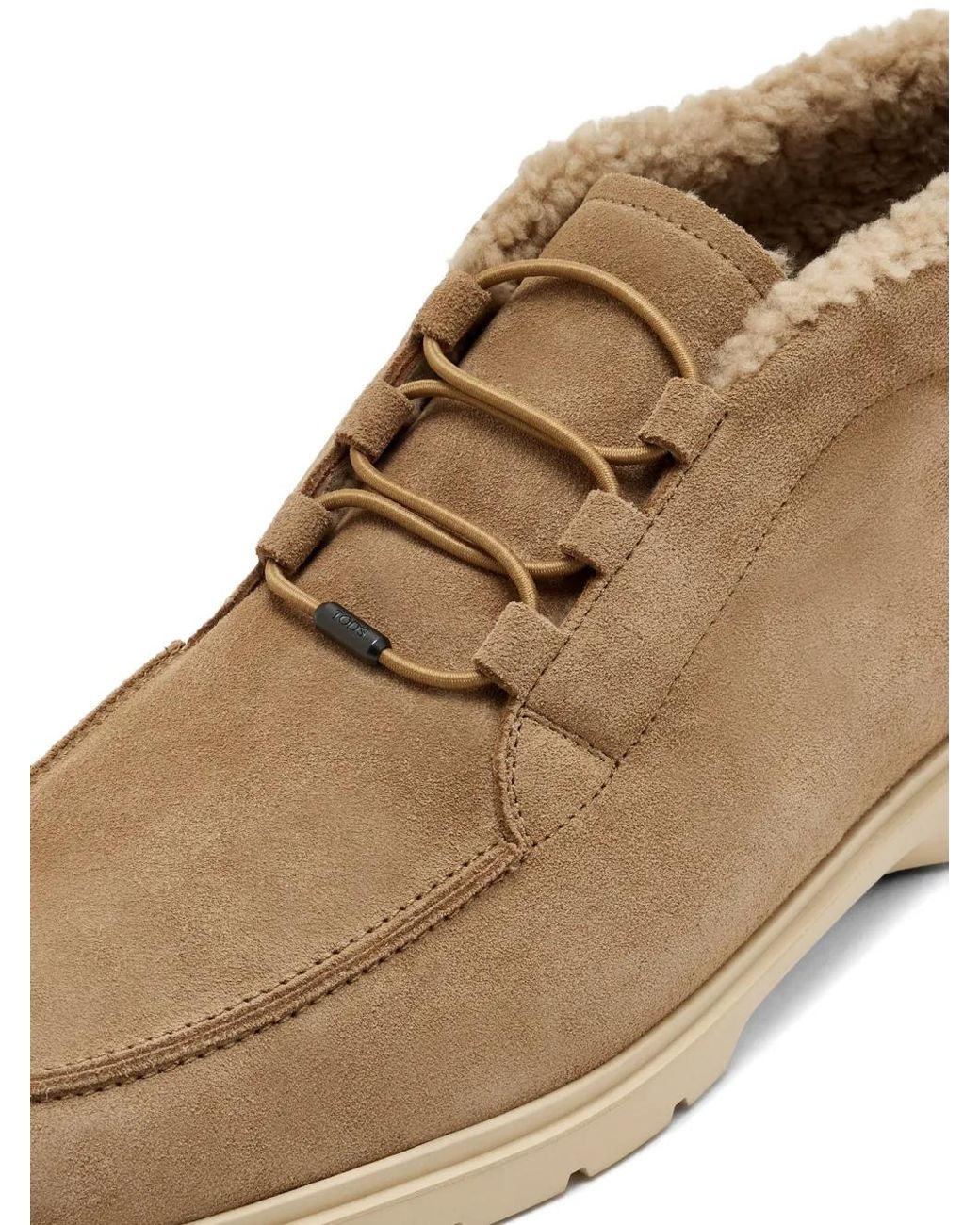 Tod's Brown Suede Boots for men