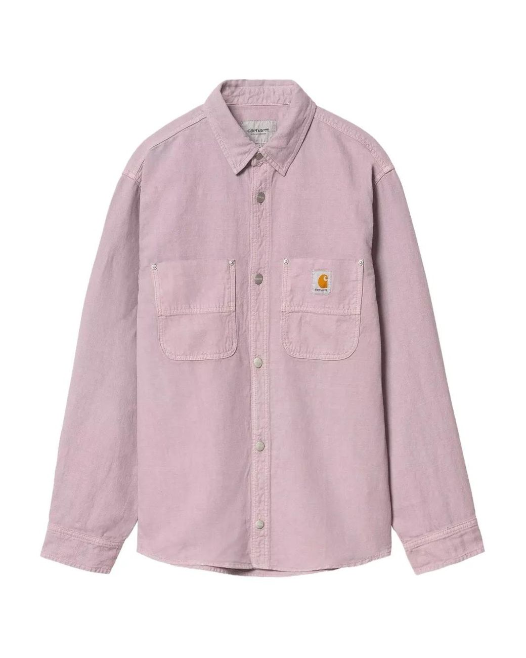 Carhartt Pink Long-Sleeve Shirt for men