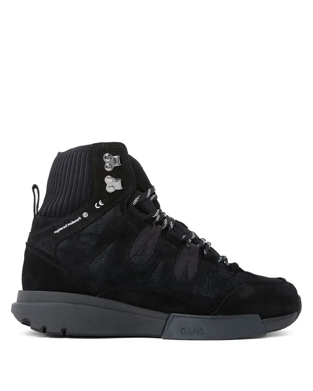 OAMC Black Trail Runner Sneakers for men