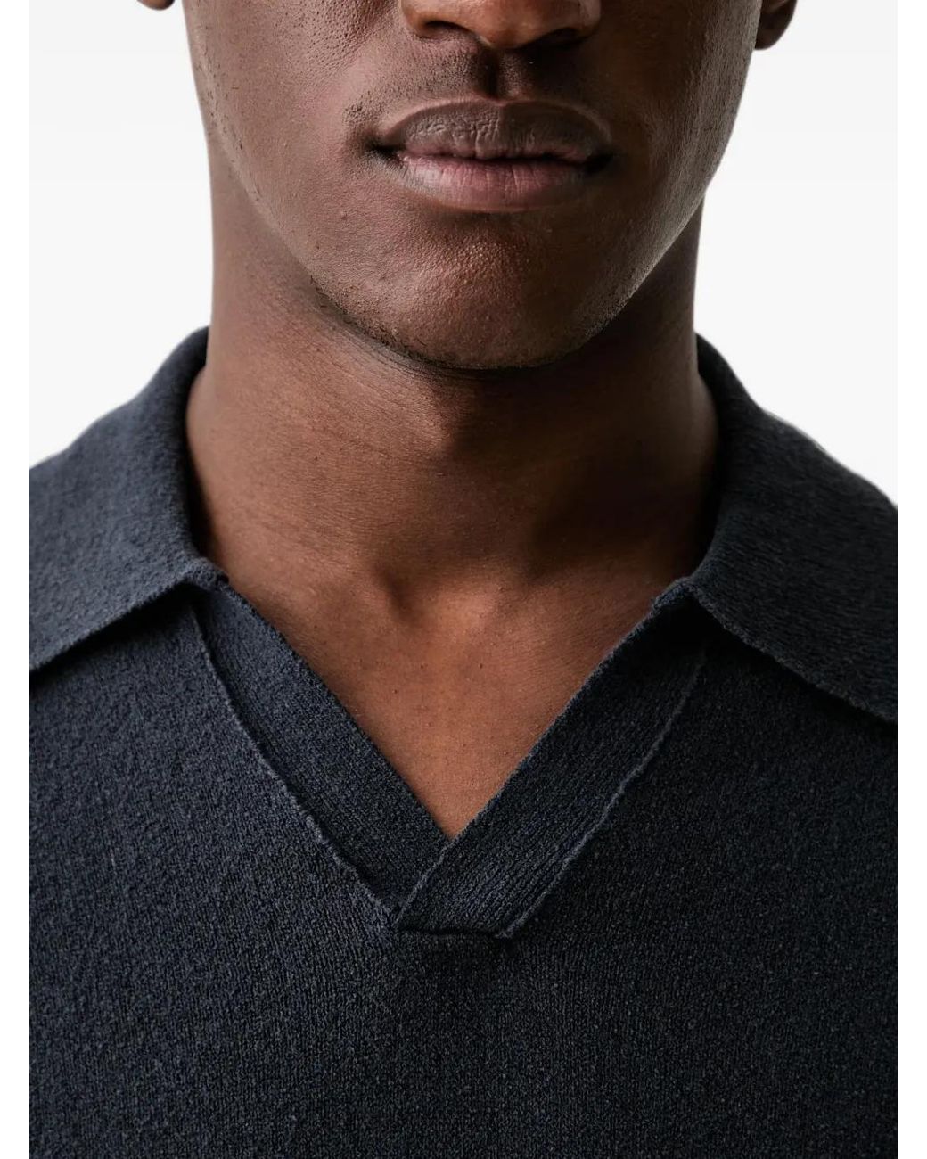 Marc O' Polo Blue Polo-Collar T-Shirt for men