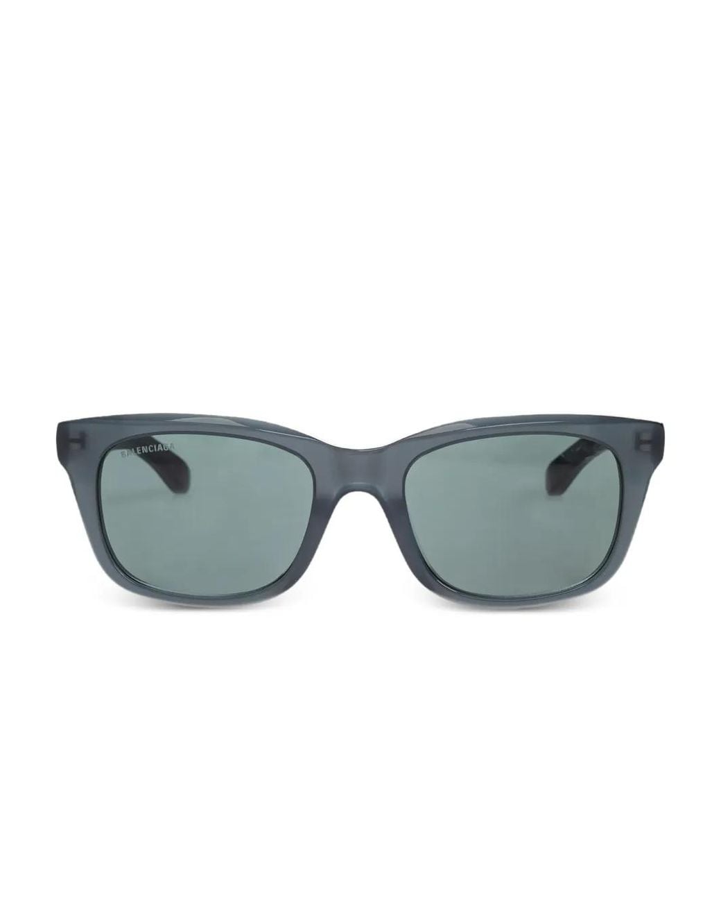 Balenciaga Gray Square-Frame Sunglasses for men