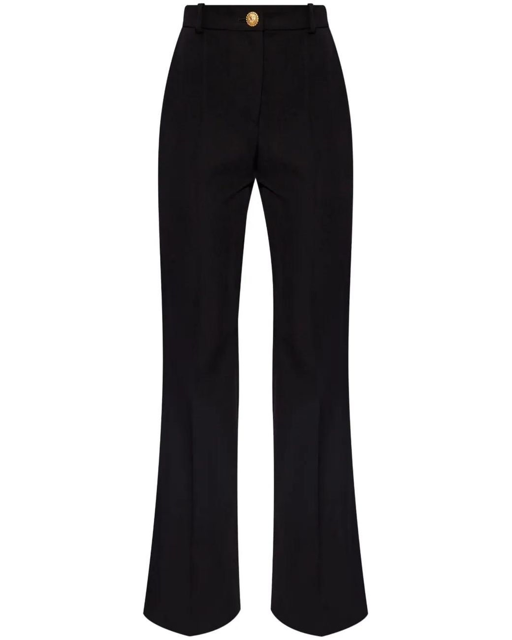 Balmain Black Elegant Tailored Pants