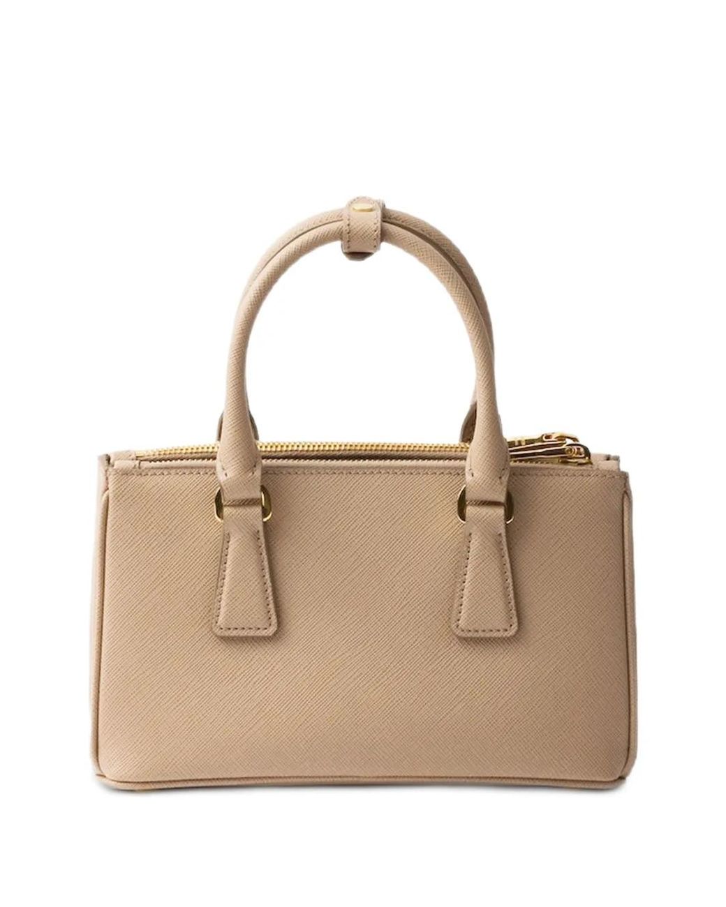 Prada Brown Galleria Mini Leather Bag