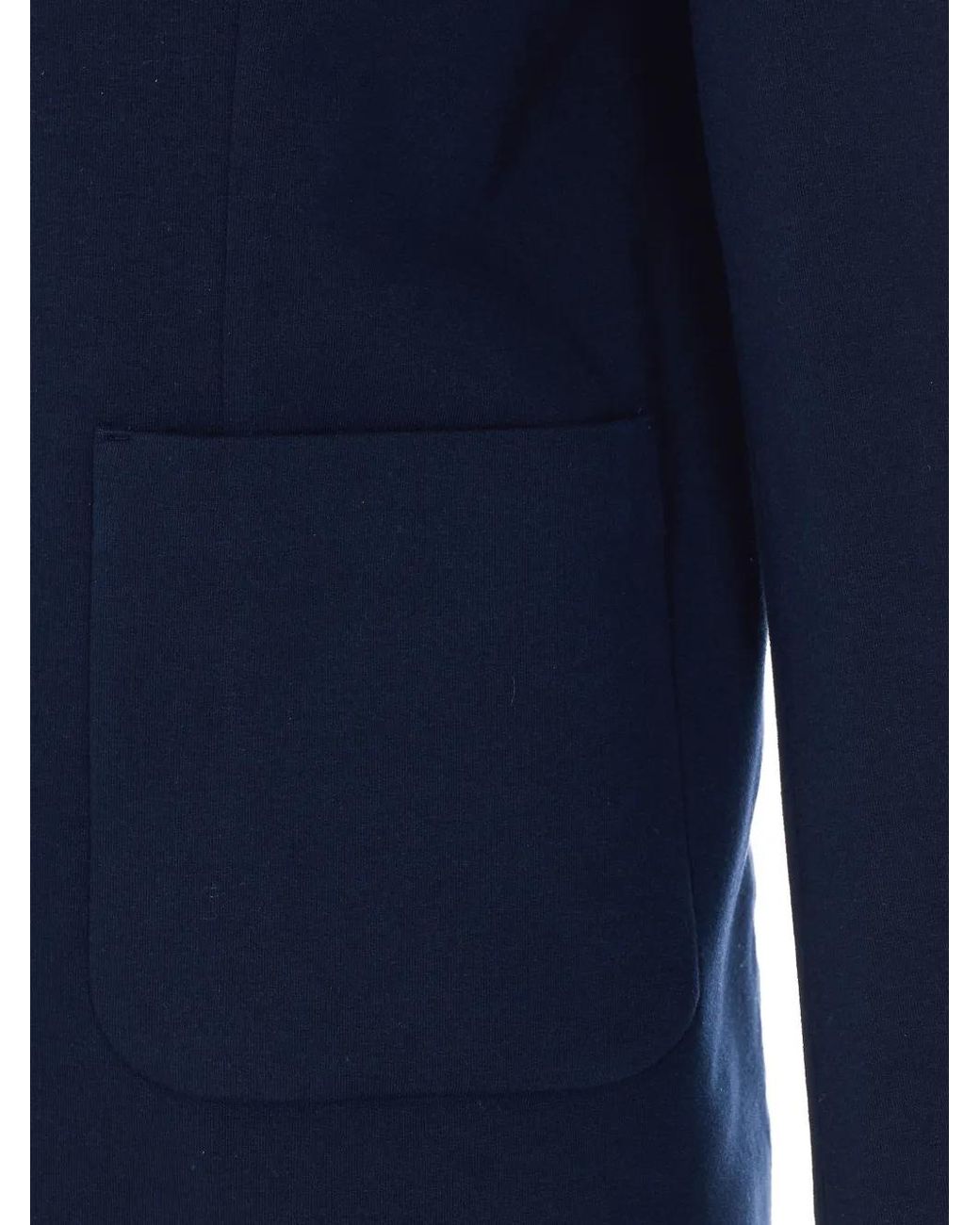 Circolo 1901 Blue Single-Breasted Button Jacket