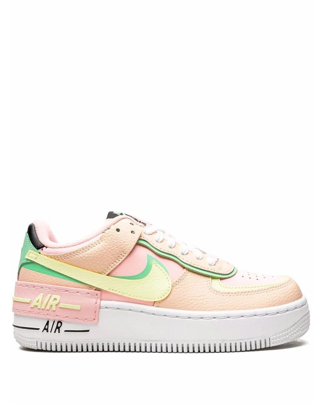 Nike Pink Air Force 1 Shadow "Arctic Punch" Sneakers