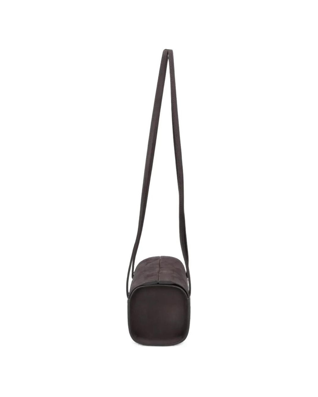 Faune Black Mie Nubuck Shoulder Bag