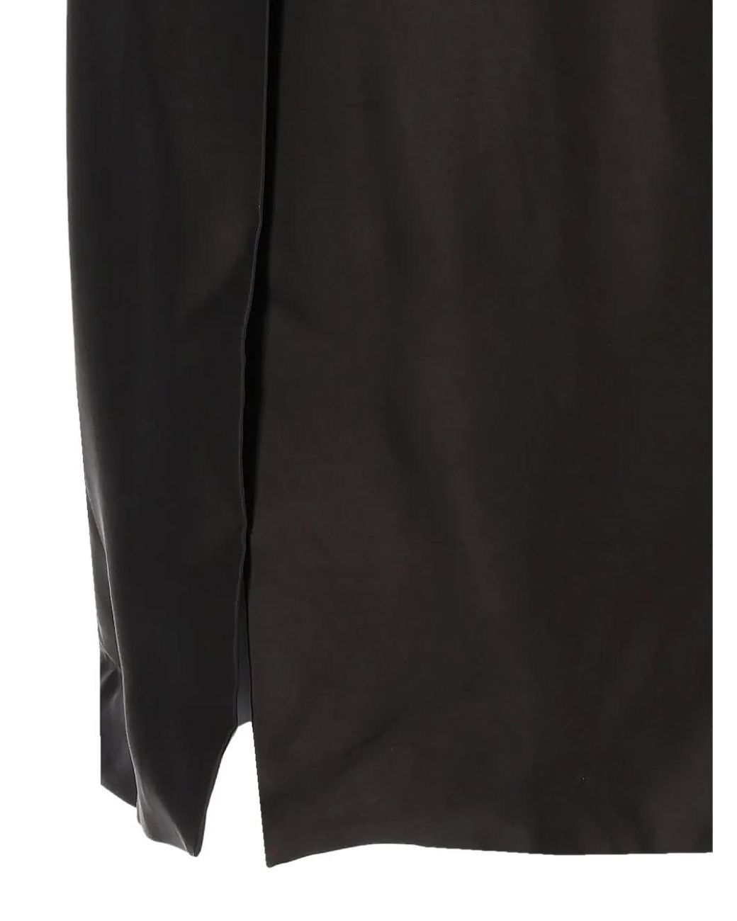 DURAZZI MILANO Black Pencil Midi Skirt