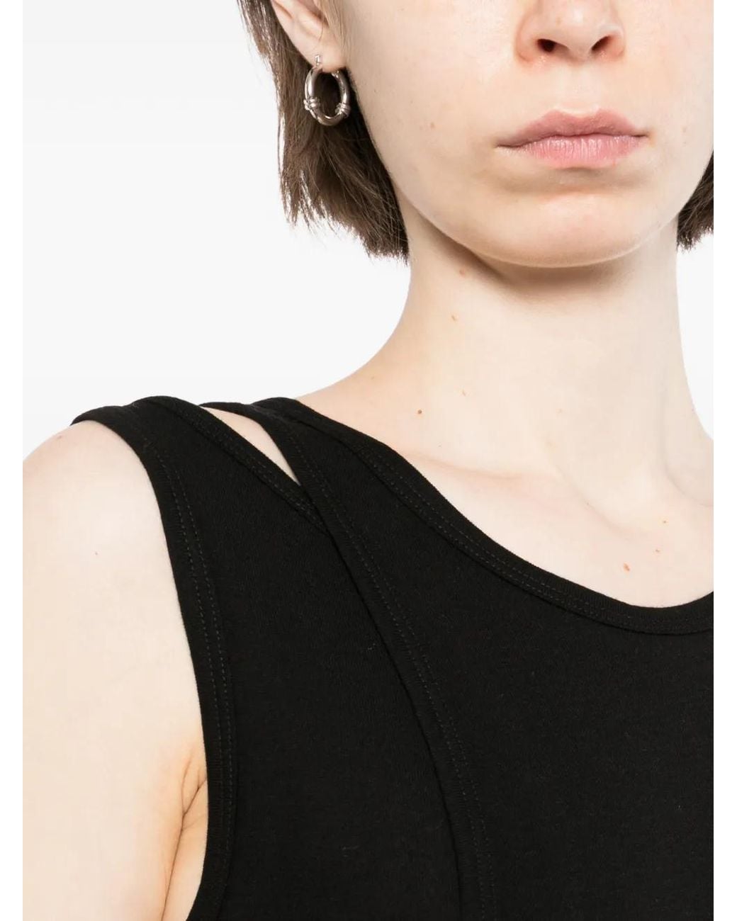 Agolde Black Finch Tank Top