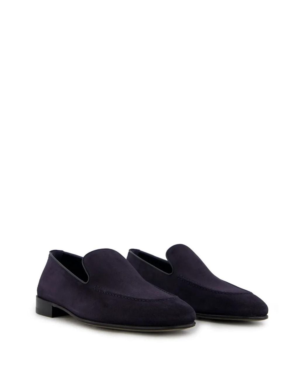 Manolo Blahnik Blue Loafers for men