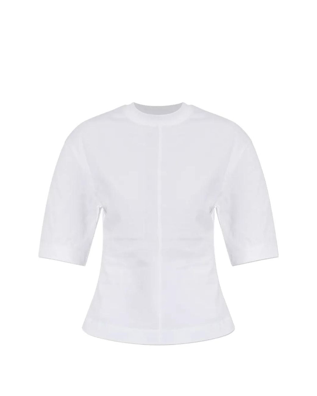 Samsøe & Samsøe White Sadisas Short-Sleeve T-Shirt