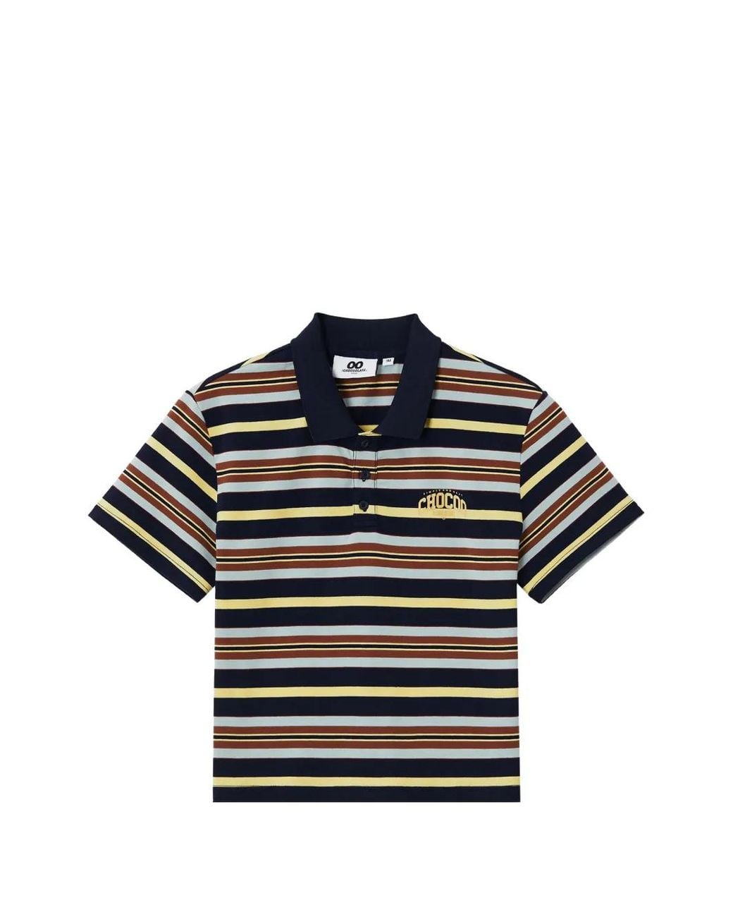 Chocoolate Black Polo À Rayures