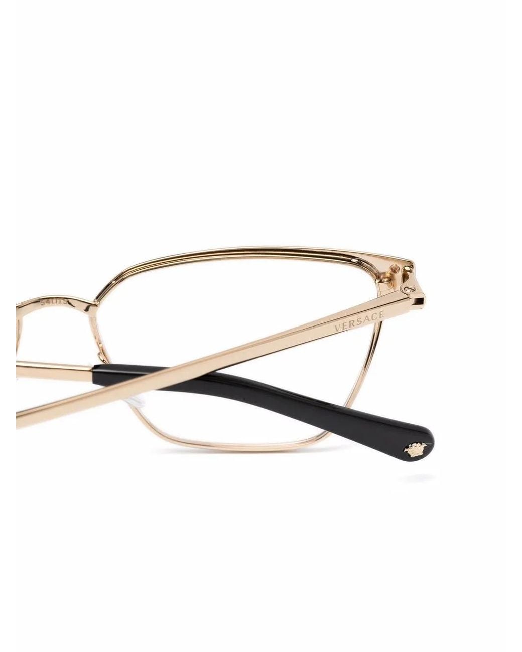 Versace Brown Square-Frame Glasses