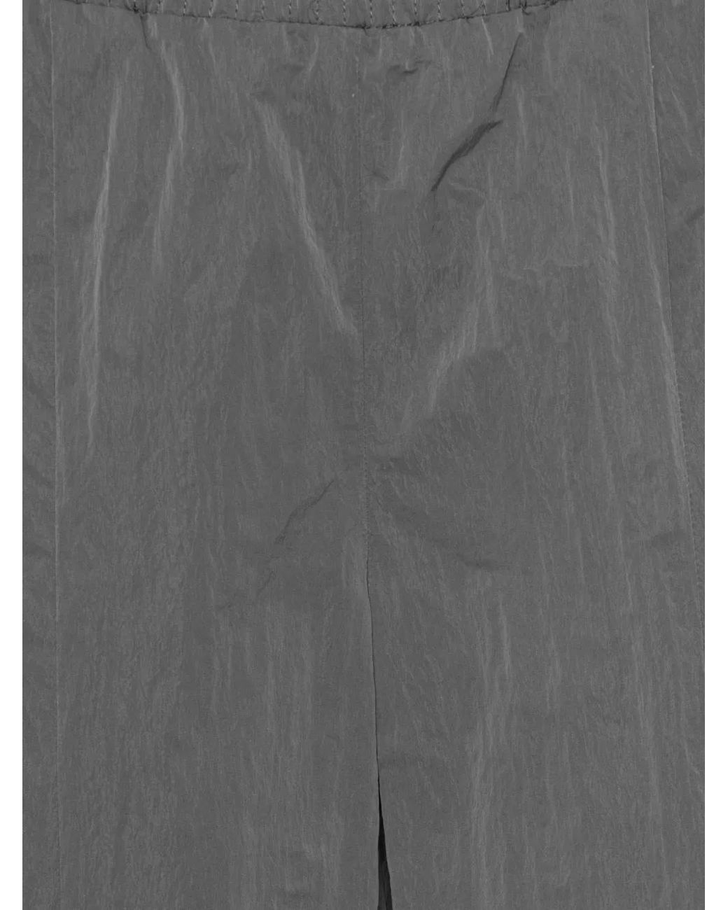 ROTATE BIRGER CHRISTENSEN Gray Pantalon De Jogging Crispy Foncé