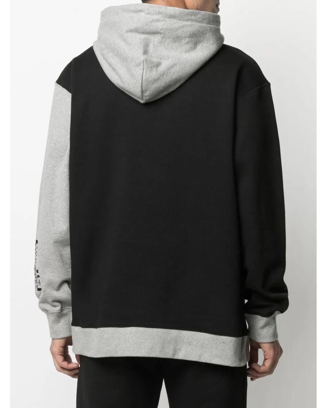 Opening Ceremony Black Contrast-Panel Hoodie for men