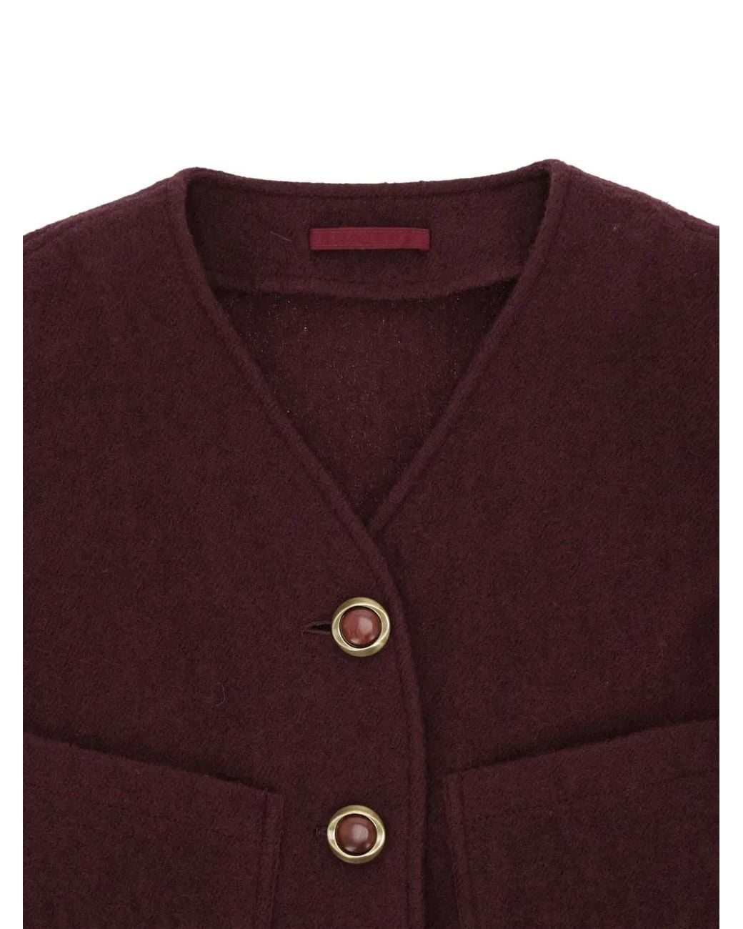Fortela Red Fillory Wool Jacket