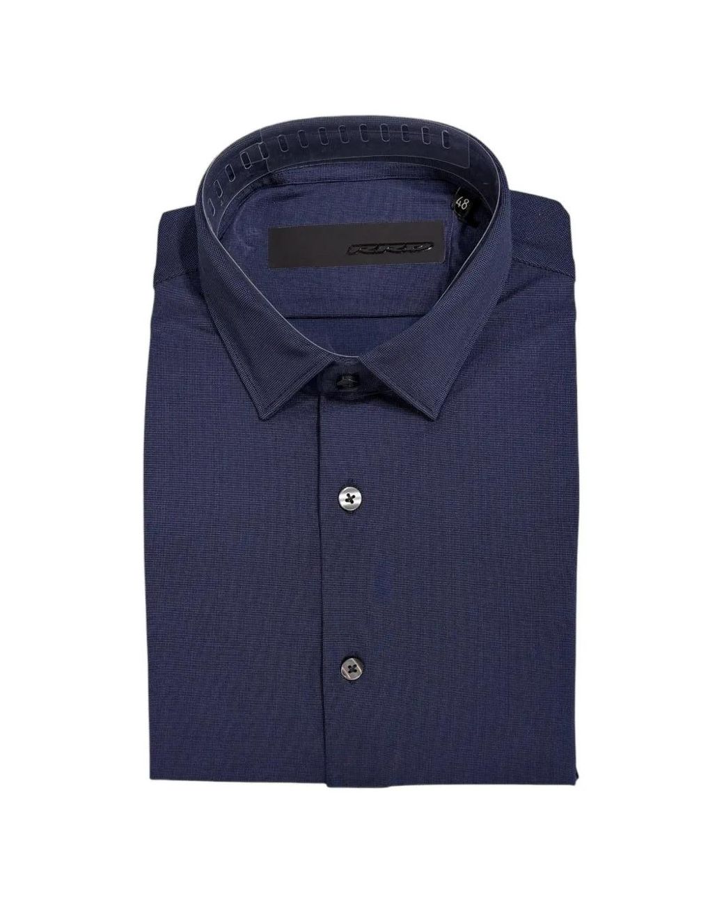 Rrd Blue Polo-Collar Shirt for men