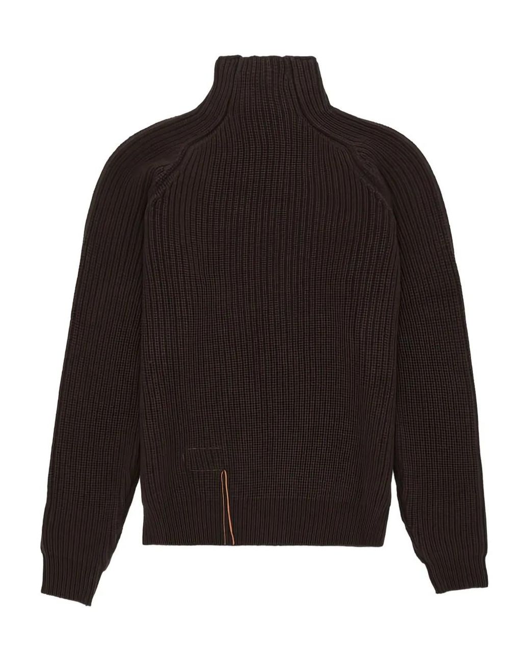 Fortela Black Leona Ribbed Sweater