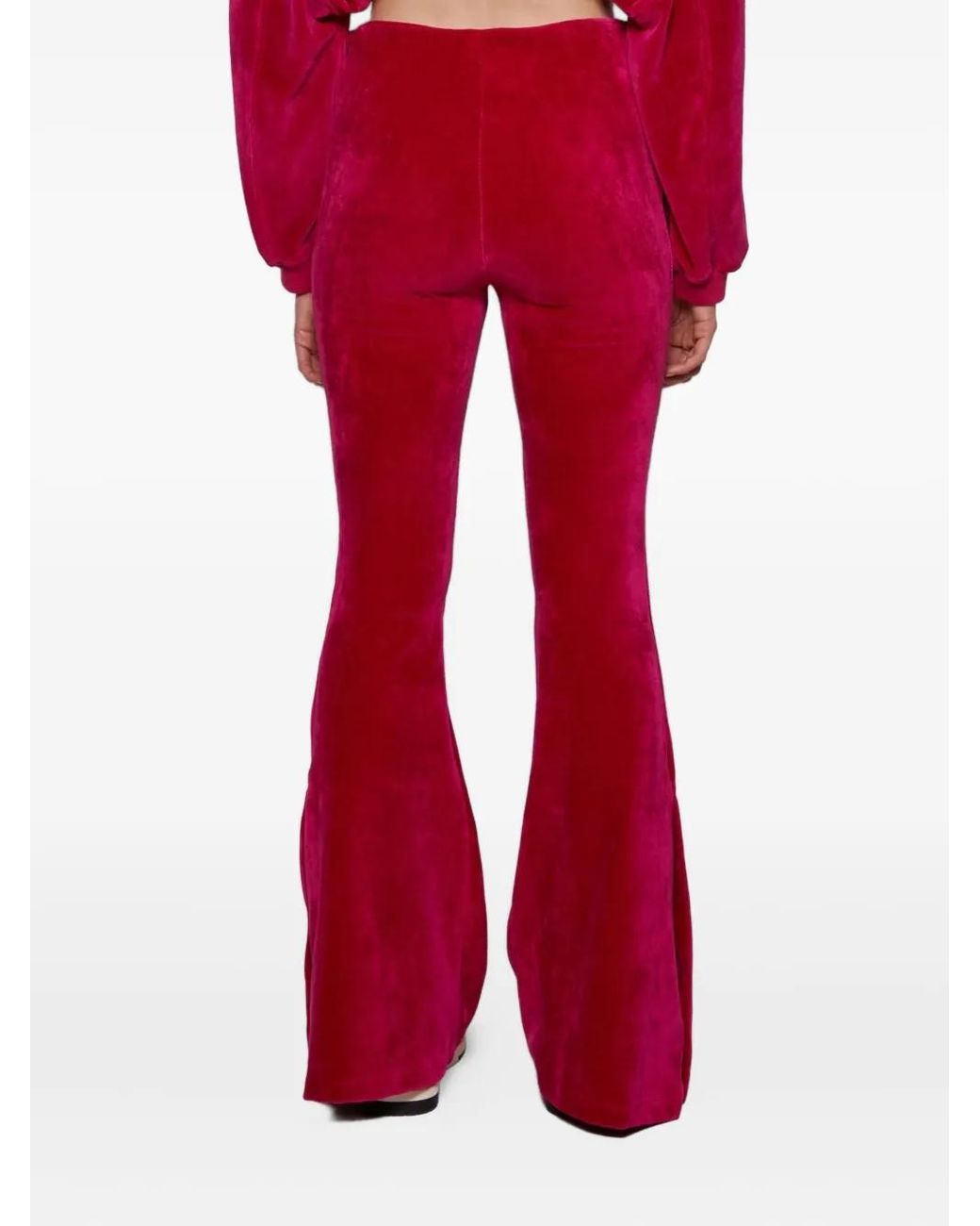 Amiri Fluwelen Flared Broek
