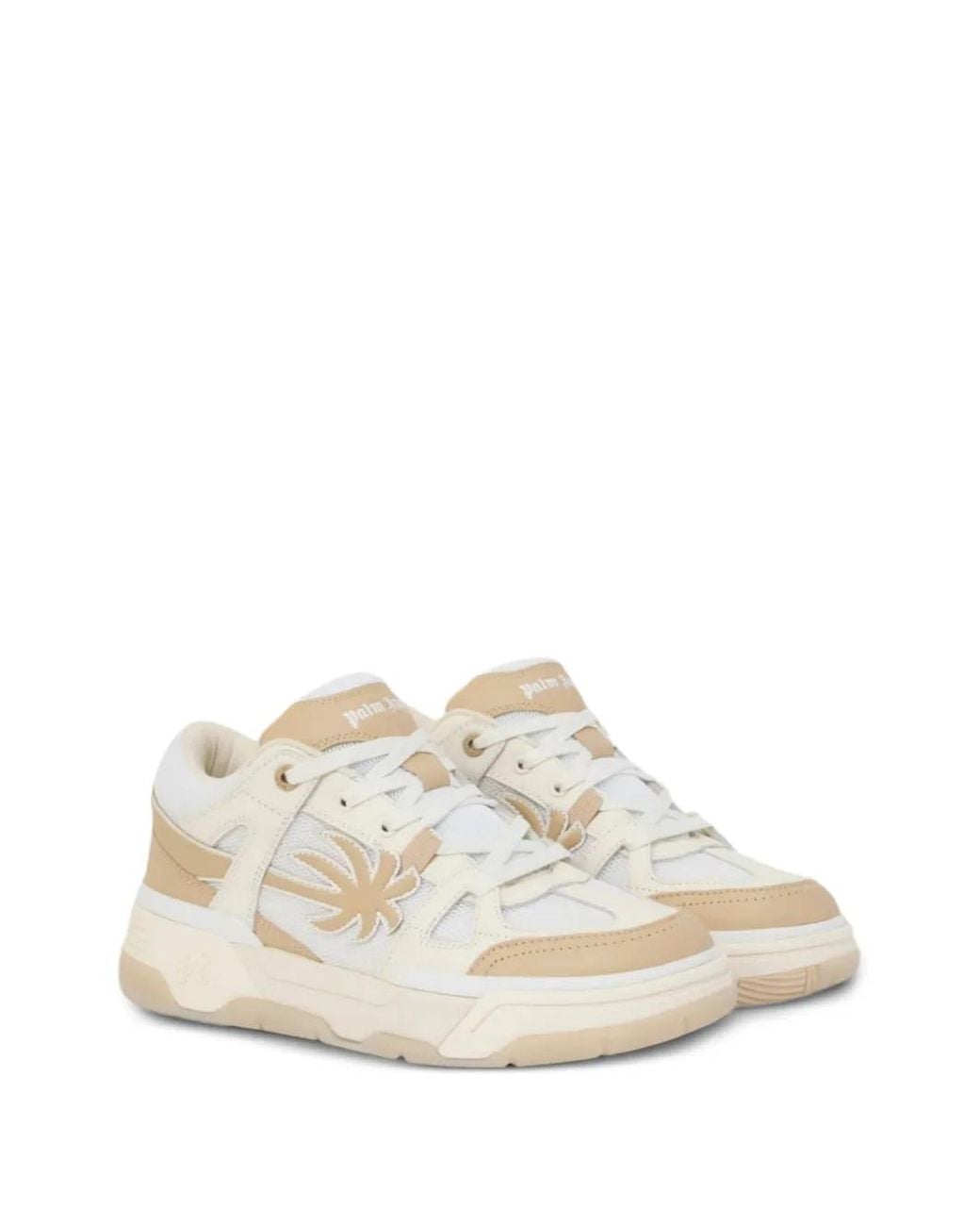 Palm Angels White Palm Skate Sneakers for men