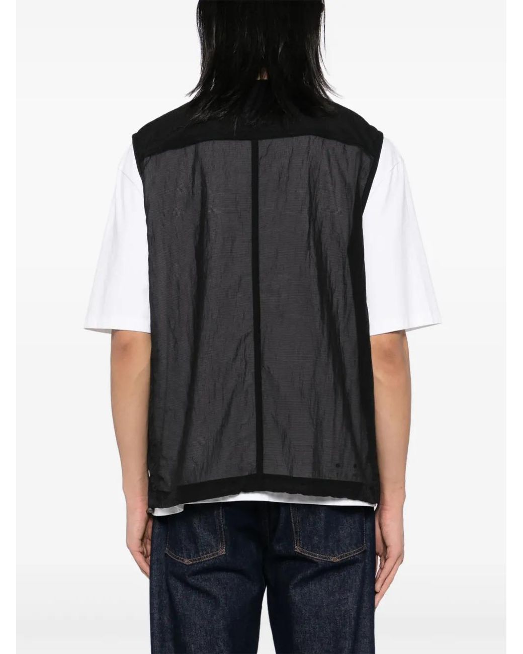 Gilet À Design Patchwork Calvin Klein pour homme en coloris Black