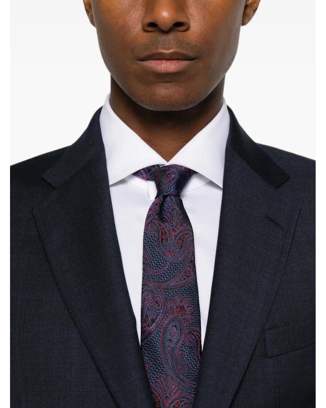 Paul Smith Blue Costume À Veste À Simple Boutonnage for men