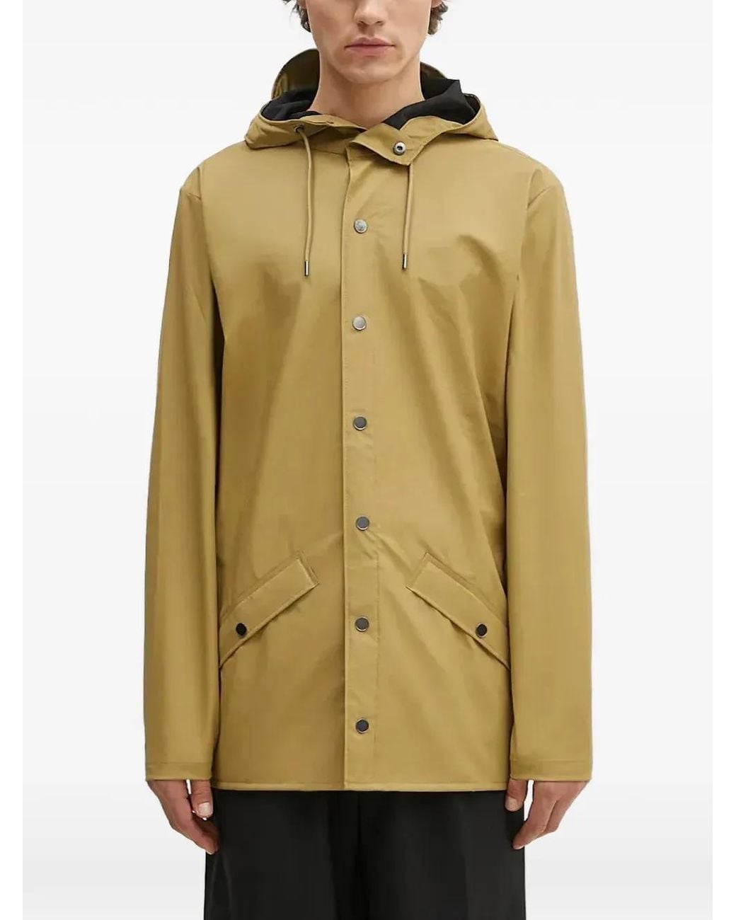 Rains Natural Hooded Coat