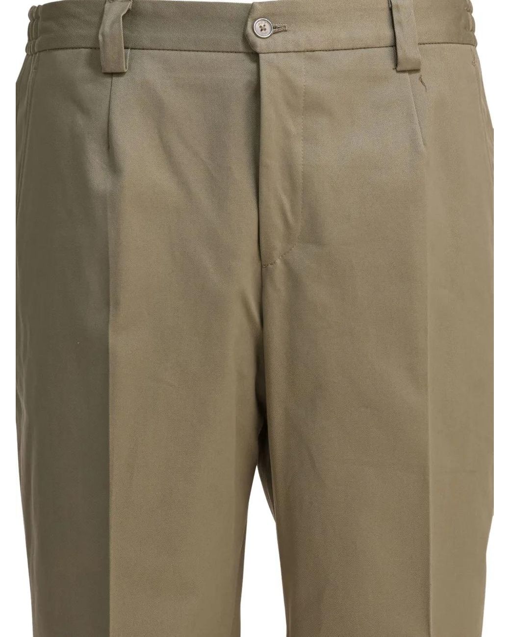 Briglia 1949 Green Buttoned Trousers for men
