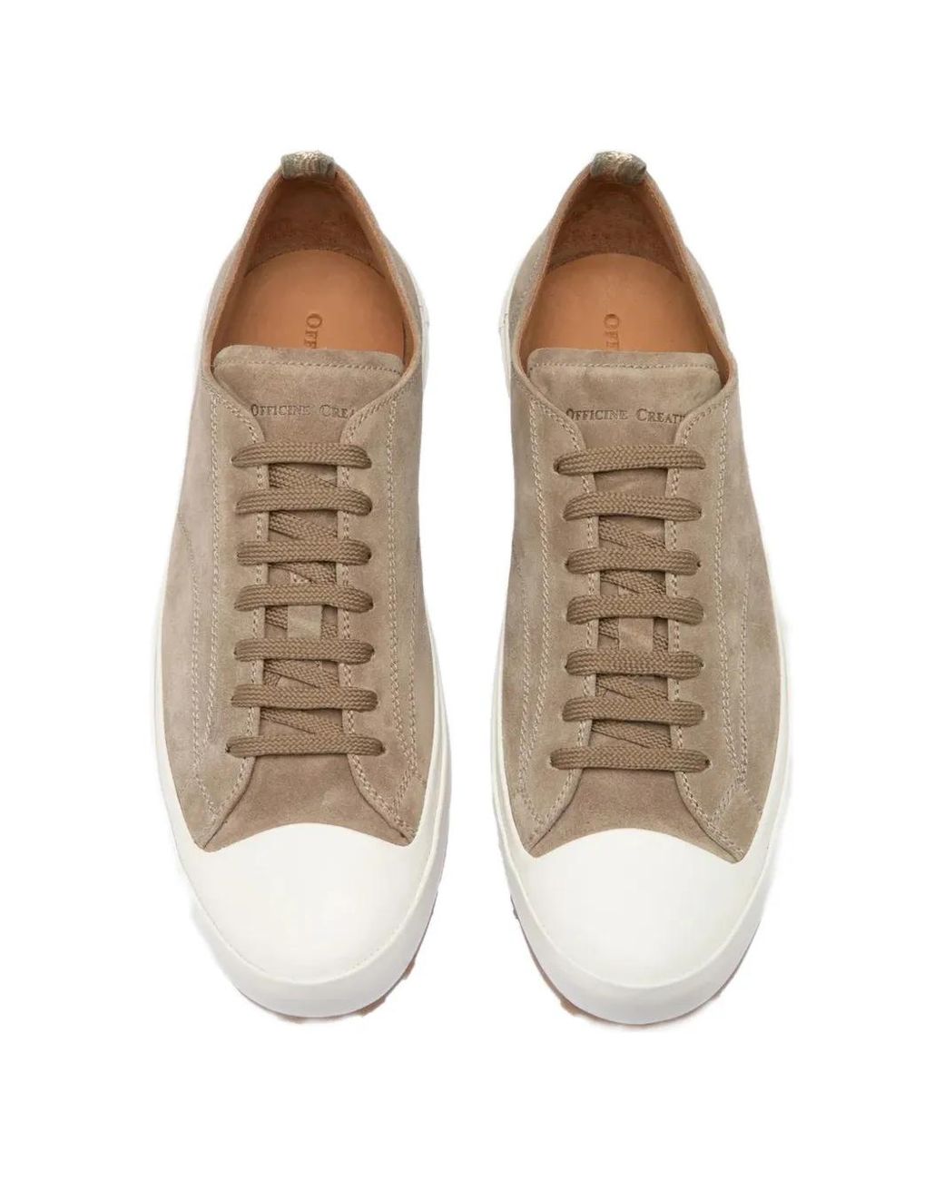 Officine Creative White Vulcan 001 Low-Top Sneakers for men